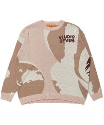 STUDIO SEVEN（スタジオ セブン）の「Big Flower Pattern Knit 【STUDIOSEVEN/スタジオセブン】（ニット/セーター）」