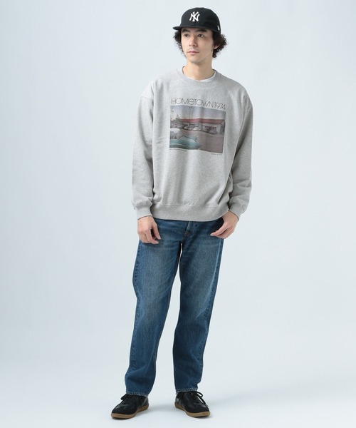 BAYFLOW（ベイフロー）の「裏毛フォトスウェット（スウェット・メンズ・ブラック/オフホワイト/グレー・MEDIUM/LARGE）」の10枚目の写真