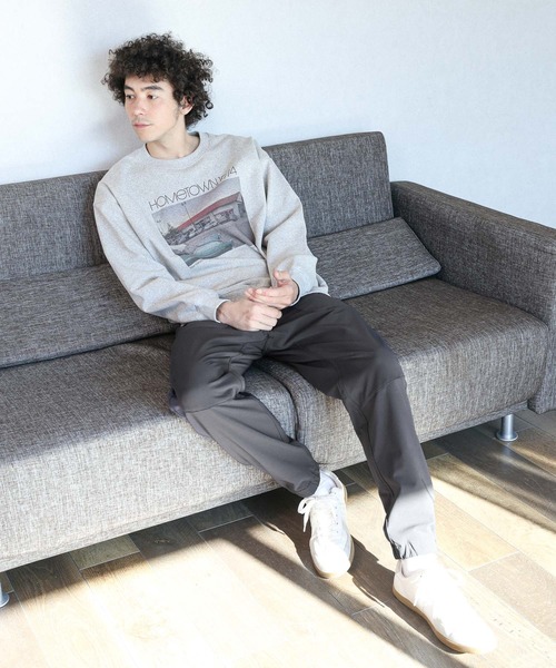 BAYFLOW（ベイフロー）の「裏毛フォトスウェット（スウェット・メンズ・ブラック/オフホワイト/グレー・MEDIUM/LARGE）」の19枚目の写真