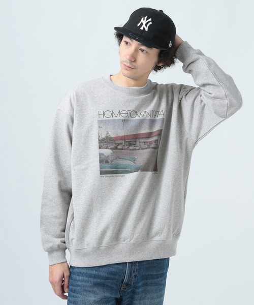 BAYFLOW（ベイフロー）の「裏毛フォトスウェット（スウェット・メンズ・ブラック/オフホワイト/グレー・MEDIUM/LARGE）」の20枚目の写真