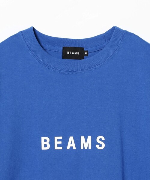 BEAMS（ビームス）の「BEAMS / ロゴ Tシャツ 25SS（Tシャツ/カットソー・レディース・ピンク/ブルー・LARGE/SMALL/XX-LARGE/X-LARGE/MEDIUM）」の5枚目の写真
