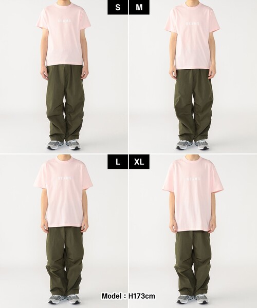 BEAMS（ビームス）の「BEAMS / ロゴ Tシャツ 25SS（Tシャツ/カットソー・レディース・ピンク/ブルー・LARGE/SMALL/XX-LARGE/X-LARGE/MEDIUM）」の13枚目の写真