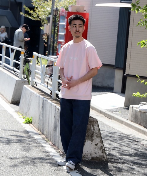 BEAMS（ビームス）の「BEAMS / ロゴ Tシャツ 25SS（Tシャツ/カットソー・レディース・ピンク/ブルー・LARGE/SMALL/XX-LARGE/X-LARGE/MEDIUM）」の17枚目の写真