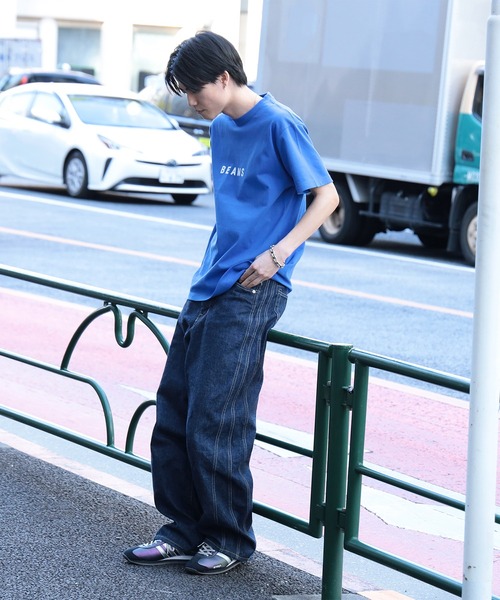 BEAMS（ビームス）の「BEAMS / ロゴ Tシャツ 25SS（Tシャツ/カットソー・レディース・ピンク/ブルー・LARGE/SMALL/XX-LARGE/X-LARGE/MEDIUM）」の21枚目の写真