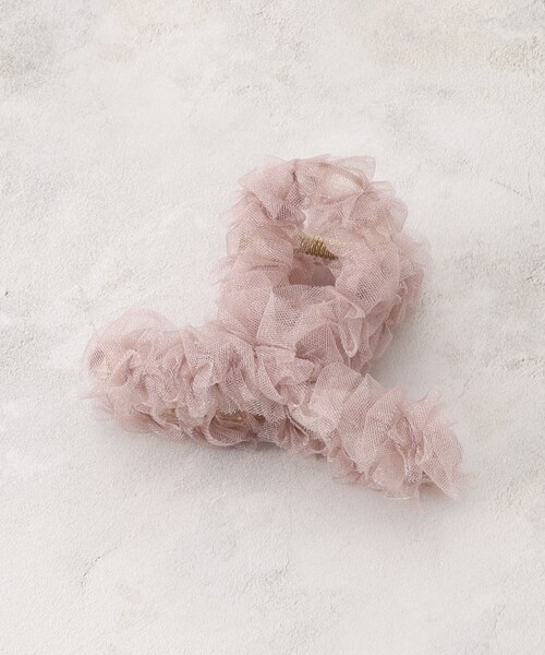 grove（グローブ）の「フリルチュールバンス（その他ヘアアクセサリー・レディース・ベビーピンク/アイボリー/グレー・00）」の3枚目の写真