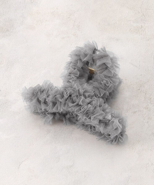 grove（グローブ）の「フリルチュールバンス（その他ヘアアクセサリー・レディース・ベビーピンク/アイボリー/グレー・00）」の2枚目の写真