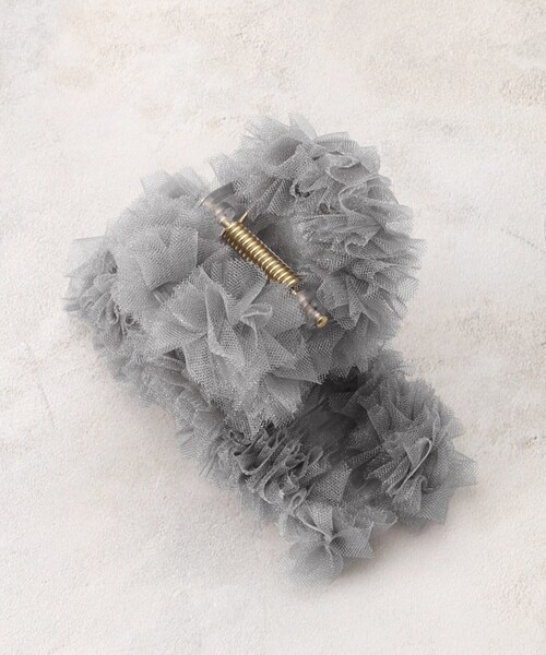 grove（グローブ）の「フリルチュールバンス（その他ヘアアクセサリー・レディース・ベビーピンク/アイボリー/グレー・00）」の6枚目の写真