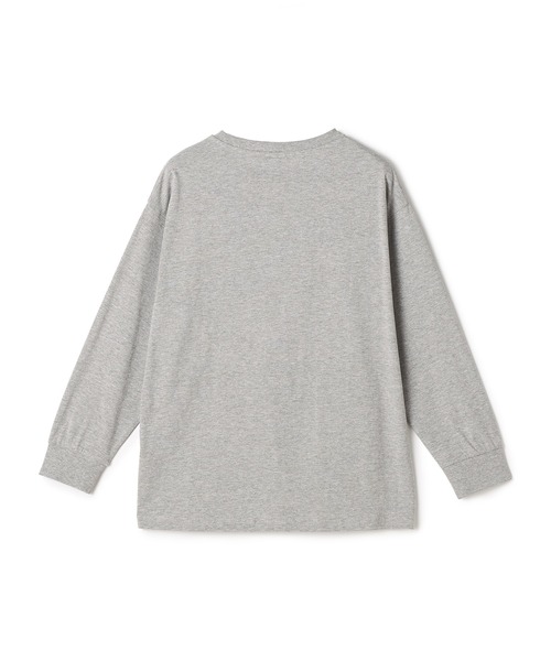 PEANUTS(ピーナッツ)の「【PEANUTS/ピーナッツ】スヌーピー/SNOOPY フロント刺繍デザインロンT(Tシャツ/カットソー・レディース・ベージュ/ネイビー/グリーン/チャコールグレー/グレー/ピンク/杢グレー/オフホワイト・M/L/LL/3L)」の10枚目の写真