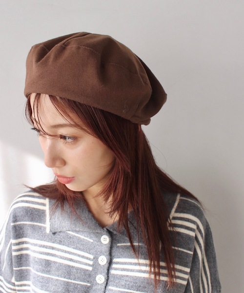 SANSeLF（サンセルフ）の「マルチカラーベレー帽【SANSeLF