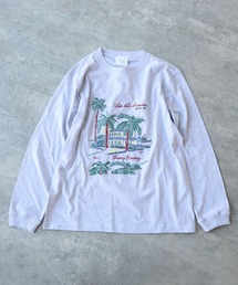 yuni（ユニ　）の「●Island villa embroidery long sleeves Tシャツ（Tシャツ/カットソー・レディース）」