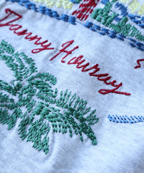 yuni（ユニ　）の「●Island villa embroidery long sleeves Tシャツ（Tシャツ/カットソー・レディース・ホワイト/グレー・FREE）」の19枚目の写真