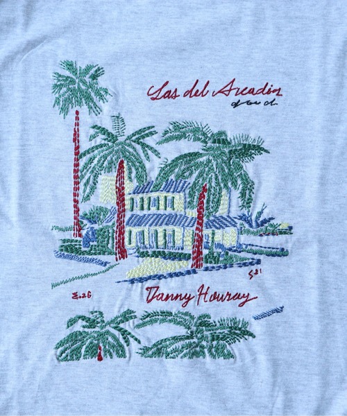 yuni（ユニ　）の「●Island villa embroidery long sleeves Tシャツ（Tシャツ/カットソー・レディース・ホワイト/グレー・FREE）」の20枚目の写真