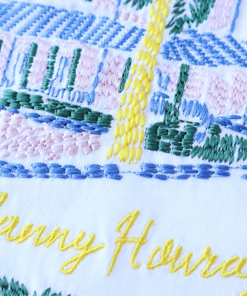 yuni（ユニ　）の「●Island villa embroidery long sleeves Tシャツ（Tシャツ/カットソー・レディース・ホワイト/グレー・FREE）」の21枚目の写真