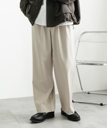 SENSE OF PLACE by URBAN RESEARCH | 『イージーケア』ダブルタックワイドパンツ(その他パンツ)
