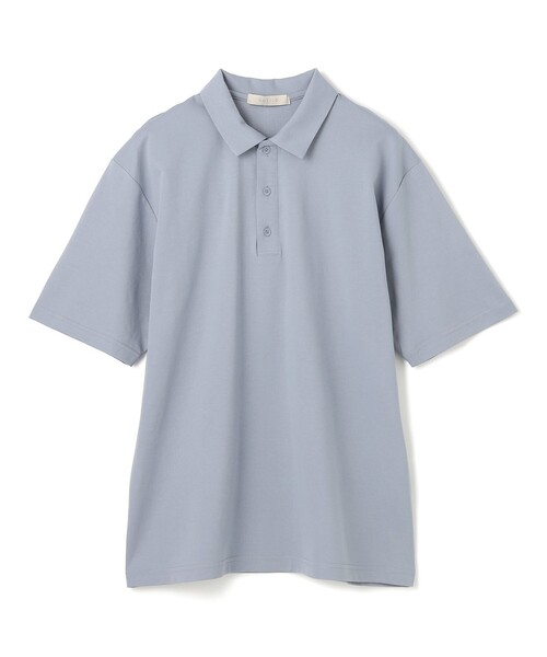 UNFILO(アンフィーロ)の「スマート ストレッチ ポロTEE(Tシャツ/カットソー・メンズ・ホワイト系/グレー系/ネイビー系/ブラック系/ブラック系1・X-LARGE/LARGE/SMALL/MEDIUM)」の4枚目の写真