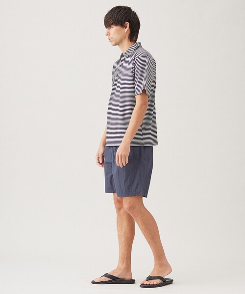 UNFILO(アンフィーロ)の「スマート ストレッチ ポロTEE(Tシャツ/カットソー・メンズ・ホワイト系/グレー系/ネイビー系/ブラック系/ブラック系1・X-LARGE/LARGE/SMALL/MEDIUM)」の7枚目の写真