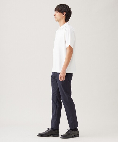 UNFILO(アンフィーロ)の「スマート ストレッチ ポロTEE(Tシャツ/カットソー・メンズ・ホワイト系/グレー系/ネイビー系/ブラック系/ブラック系1・X-LARGE/LARGE/SMALL/MEDIUM)」の13枚目の写真