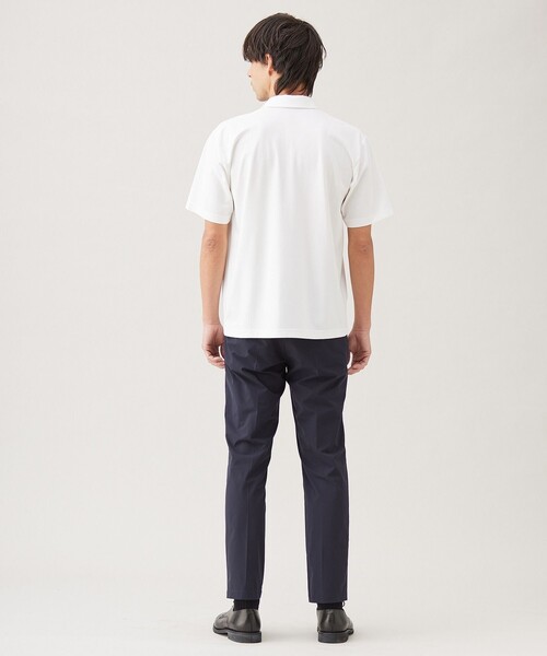 UNFILO(アンフィーロ)の「スマート ストレッチ ポロTEE(Tシャツ/カットソー・メンズ・ホワイト系/グレー系/ネイビー系/ブラック系/ブラック系1・X-LARGE/LARGE/SMALL/MEDIUM)」の14枚目の写真