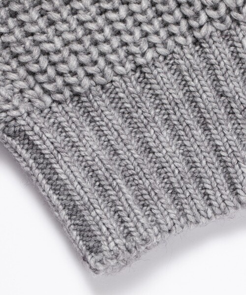 STUDIOUS（ステュディオス）の「【PINUE/ピヌエ】ポップコーンニット