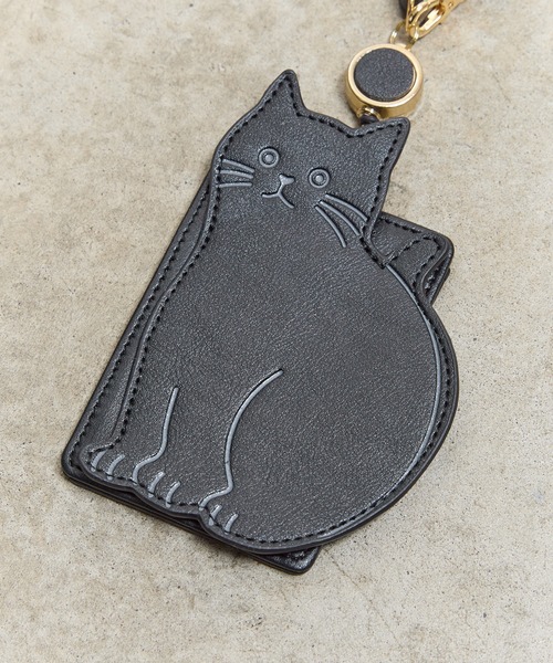 SUNNYSIDE サニーサイド：にゃーにゃー ねこパスケース（パスケース