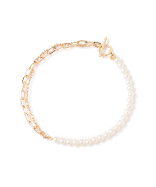 VIS（ビス）の「アソートミックスチェーンネックレス（ネックレス・レディース・シルバー/ゴールド・FREE）」の10枚目の写真