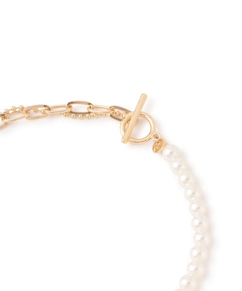 VIS（ビス）の「アソートミックスチェーンネックレス（ネックレス・レディース・シルバー/ゴールド・FREE）」の11枚目の写真