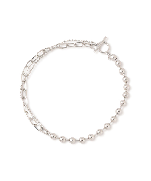 VIS（ビス）の「アソートミックスチェーンネックレス（ネックレス・レディース・シルバー/ゴールド・FREE）」の13枚目の写真