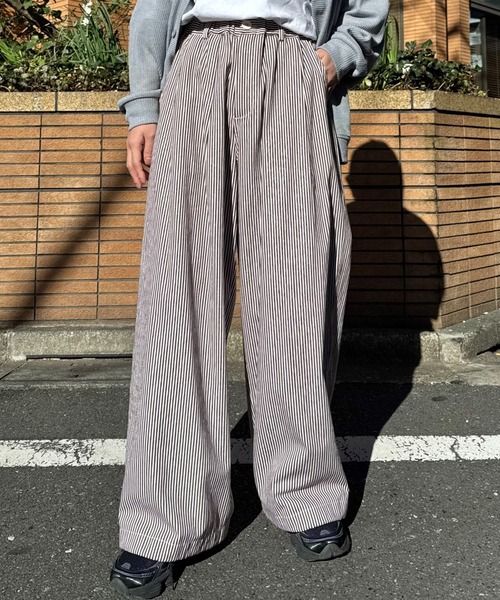 LEE CIAOPANIC TYPY ヒッコリーサルエルパンツ LEE CIAOPANIC TYPY ヒッコリーサルエルパンツ LEE CIAOPANIC