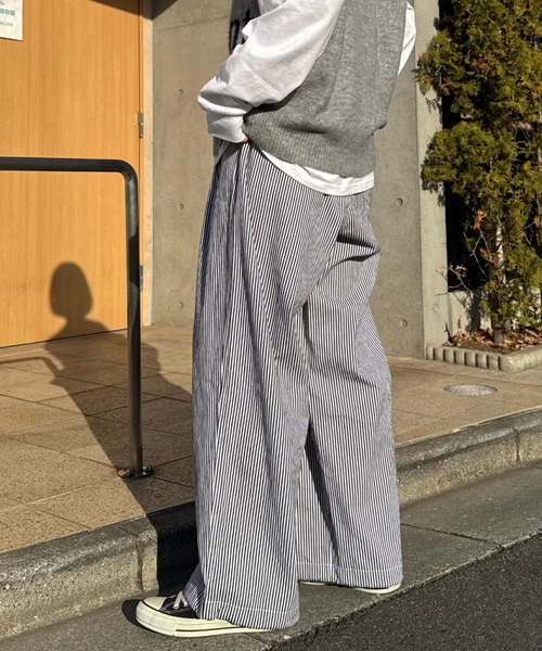 LEE CIAOPANIC TYPY ヒッコリーサルエルパンツ LEE CIAOPANIC TYPY ヒッコリーサルエルパンツ