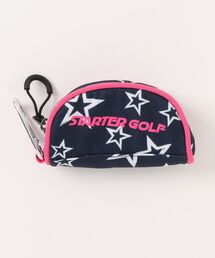 STARTER BLUE LABEL（スターターブルーレーベル）の「【STARTER GOLF】スターターゴルフ 手描きロゴ　ゴルフボールケース SG-023014（その他小物）」