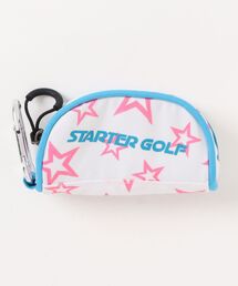STARTER BLUE LABEL（スターターブルーレーベル）の「【STARTER GOLF】スターターゴルフ 手描きロゴ　ゴルフボールケース SG-023014（その他小物）」