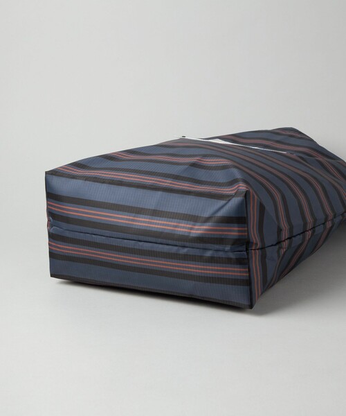 CITEN（シテン）の「＜CITEN＞くるくるパッチンボーダー（エコバッグ/サブバッグ・レディース・ネイビー/ケリーグリーン/ピンク・FREE）」の12枚目の写真