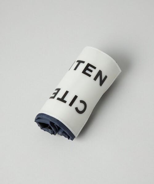 CITEN（シテン）の「＜CITEN＞くるくるパッチンボーダー（エコバッグ/サブバッグ・レディース・ネイビー/ケリーグリーン/ピンク・FREE）」の16枚目の写真