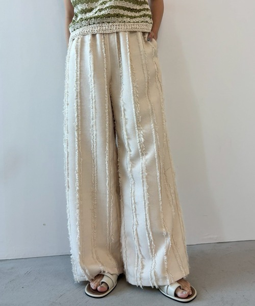 PUTUMAYO ストライプ　プリンスパンツ 00220-t1.jpg