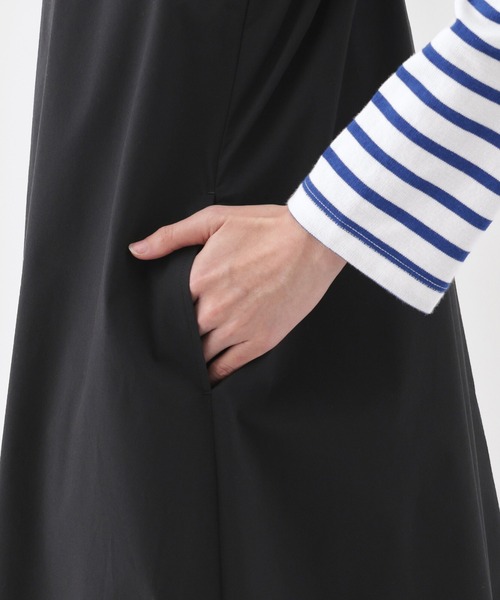 無印良品（ムジルシリョウヒン）の「婦人　乾きやすい　ブロードキャミソールワンピース（ワンピース・レディース・グレー系/ブルー系/ブラック・XL/L/M/S）」の18枚目の写真