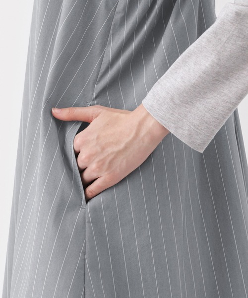 無印良品（ムジルシリョウヒン）の「婦人　乾きやすい　ブロードキャミソールワンピース（ワンピース・レディース・グレー系/ブルー系/ブラック・XL/L/M/S）」の14枚目の写真