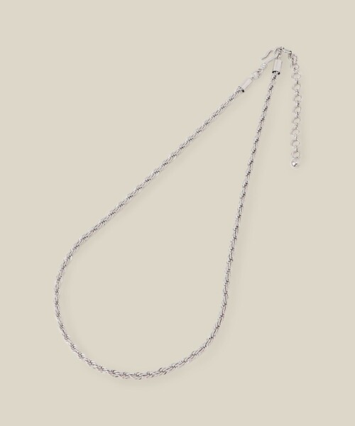 ROPE'(ロペ)の「ロープチェーンショートネックレス(ネックレス・レディース・ゴールド/シルバー・FREE)」の3枚目の写真