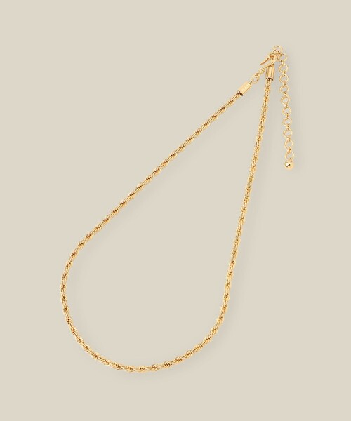 ROPE'(ロペ)の「ロープチェーンショートネックレス(ネックレス・レディース・ゴールド/シルバー・FREE)」の7枚目の写真