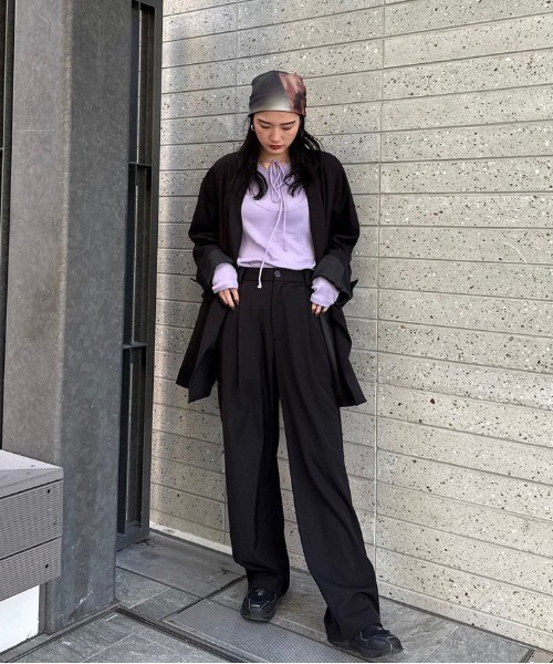 セール】POLISHED STRAIGHT PANTS（スラックス）｜Ameri（アメリ