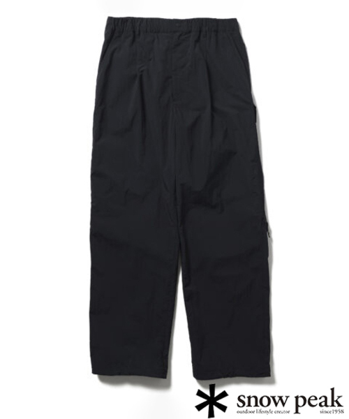 Snow Peak(スノーピーク)の「SNOWPEAK / スノーピーク Nylon Tussah Utility Storage PA-25SU006(その他パンツ・メンズ・ブラック/チャコールグレー・MEDIUM/LARGE)」の1枚目の写真