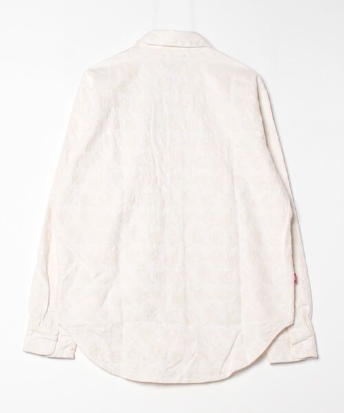 RADIO EVA(ラヂオエヴァ)の「RADIO EVA A272 EVANGELION MONOGRAM JACQUARD DENIM SHIRT(シャツ/ブラウス・メンズ・ブラック/ホワイト/インディゴブルー・FREE)」の12枚目の写真