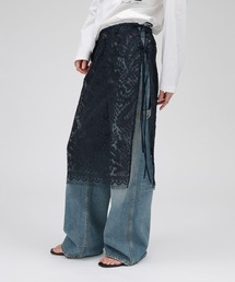 ラップレーススカート