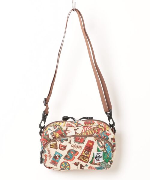 CHUMS（チャムス）の「【CHUMS/チャムス】 Recycle Shoulder Pouch（ショルダーバッグ・レディース・ブラック/グレイッシュベージュ/ピンク/その他1/ネイビー/その他4/その他2/その他3/ブルー系その他/その他5/その他7/その他6・FREE）」の12枚目の写真