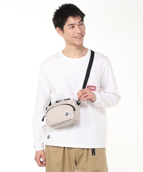 CHUMS（チャムス）の「【CHUMS/チャムス】 Recycle Shoulder Pouch（ショルダーバッグ・レディース・ブラック/グレイッシュベージュ/ピンク/その他1/ネイビー/その他4/その他2/その他3/ブルー系その他/その他5/その他7/その他6・FREE）」の14枚目の写真
