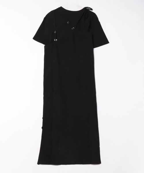 CIEL'AIR（シエルエアー）の「Camisole Dress + Short Sleeve Pullover（ワンピース・レディース・ブラック/グリーン・FREE）」の22枚目の写真