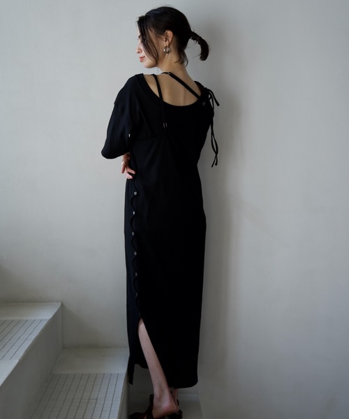 K du ciel ワンピース 120cm セール】Camisole Dress + Short Sleeve Pullover（ワンピース