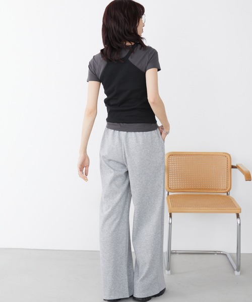 Auntie Rosa Holiday(アンティローザホリデー)の「ベアテンオフショルプルオーバー(Tシャツ/カットソー・レディース・オフホワイト/チャコールグレー/ブラック・FREE)」の10枚目の写真