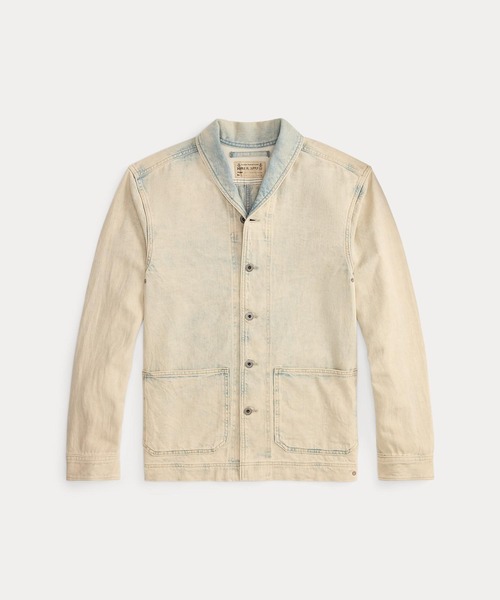 RRL（ダブル アール エル）の「ウォッシュド インディゴ セルビッジ