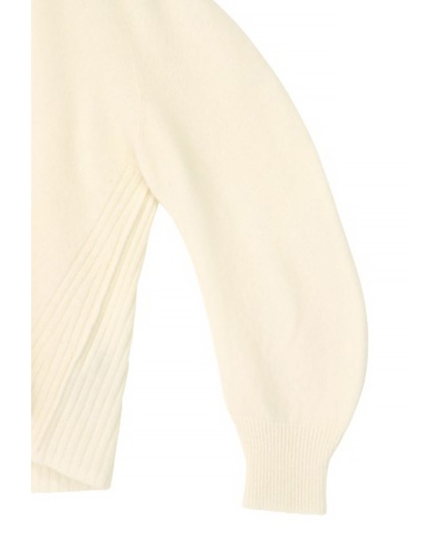 Plantation(プランテーション)の「(H)2 FACE KNIT / カーディガン / (O)(カーディガン/ボレロ・レディース・オフホワイト/ブラック・M size)」の7枚目の写真