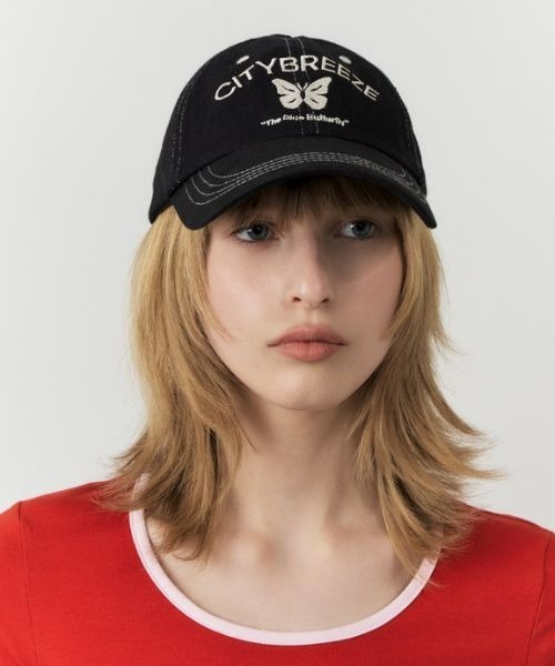 【 citybreeze 】キャップ 帽子★韓国 CITY FLITTER BALL CAP CITY FLITTER BALL CAP（キャップ）｜CITYBREEZE（シティ